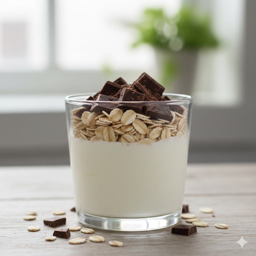 idée de collation ou de dessert sain et gourmand